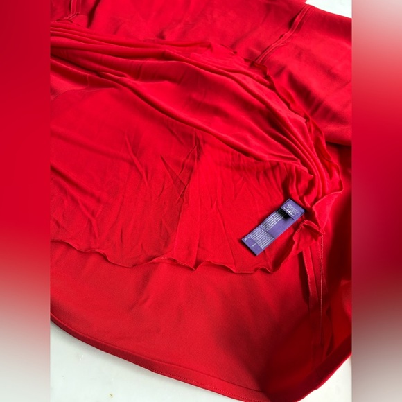 Ralph Lauren Collection Purple Label Spring 2013 Red Long Dress Evening Gown 12 - Picture 12 of 16